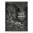 Gustave Dore Paradise Lost engraving . The completion of Creation.