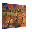 Paul Klee City with the three domes ( Stadt mit den drei Kuppeln ). Abstract painting.