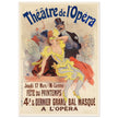 Theatre de l'Opera. 1898 vintage print historic poster .