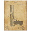 Firearm mechanism patent by John M. Browning.
