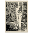 John Austen illustration for Hamlet The death of Ophelia