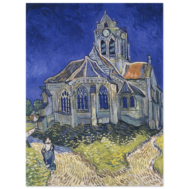 The Church in Auvers-sur-Oise View from the Chevet Vincent Van Gogh