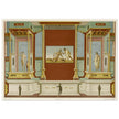 Architecture and mural paintings in Pompeii illustrated by G. Discanno, book project by Fausto and Felice Niccolini.
