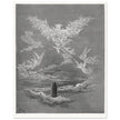 Wall Paradise. Gustave Dore illustration for the Divine Comedy by Dante Alighieri.