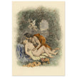 Paul Emile Becat erotic illustration Les Baiseres VI ( The Kisses ) Ecstasy