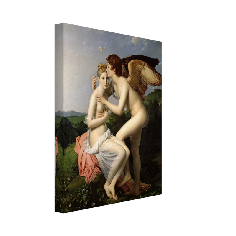 Psyche and Cupid, also known as Psyche receiving Cupid's first kiss by Francois Gerard 1798.