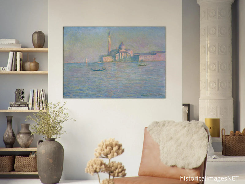 The Church of San Giorgio Maggiore Venice by Claude Monet
