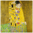 Gustav Klimt painting The Kiss