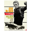 Steve Mc Queen Bullit movie poster.