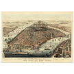 Aerial view of the city of New York by Nathaniel Currier and James Merritt Ives