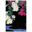 Chrysanthemums and Running Water by Ohara Koson,