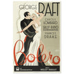 Bolero George Raft and Carole Lombard movie poster. Sweddish version Vintage prints of famous films