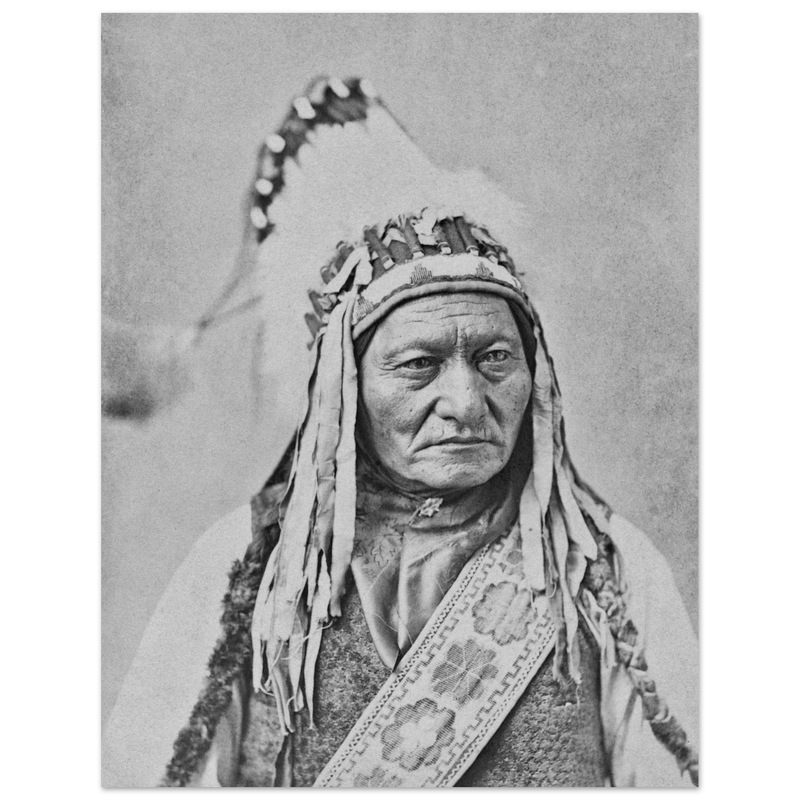 Sitting Bull native american leader.