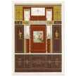 Mural frescoes paintings in Pompeii engravings by Fausto and Felice Niccolini.