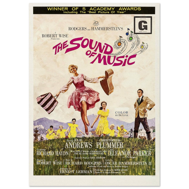 The Sound of Music movie poster.