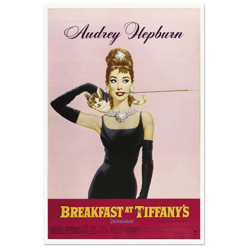 Breakfast at Tiffany's movie poster.