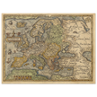 Old map poster of Europe Itinerarium orbis christiani by Michael Freiherr von Aitzing