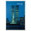 Pan American World Airways (Pan Am) vintage travel poster from the 1970s, promoting the USA.