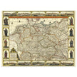 Germaniae nova tabula. Holy Roman Empire by Claes Janszoon Visscher.
