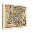 Ancient map of Europe and the Celts. Europam sive Celticam veterem by Abraham Ortelius.