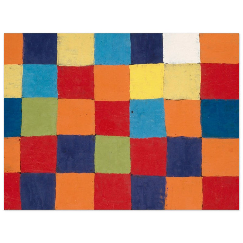 Paul Klee Colour Table Qu 1 1930