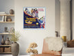 The Beatles Yellow Submarine movie poster.