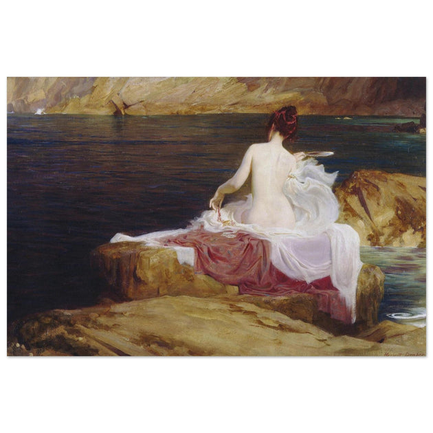 Herbert Draper painting Calypso's Isle