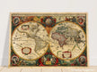 Nova Totius Terrarum Orbis Geographica ac Hydrographica Tabula by Henricus Hondius