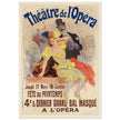 Theatre de l'Opera. 1898 vintage print historic poster .
