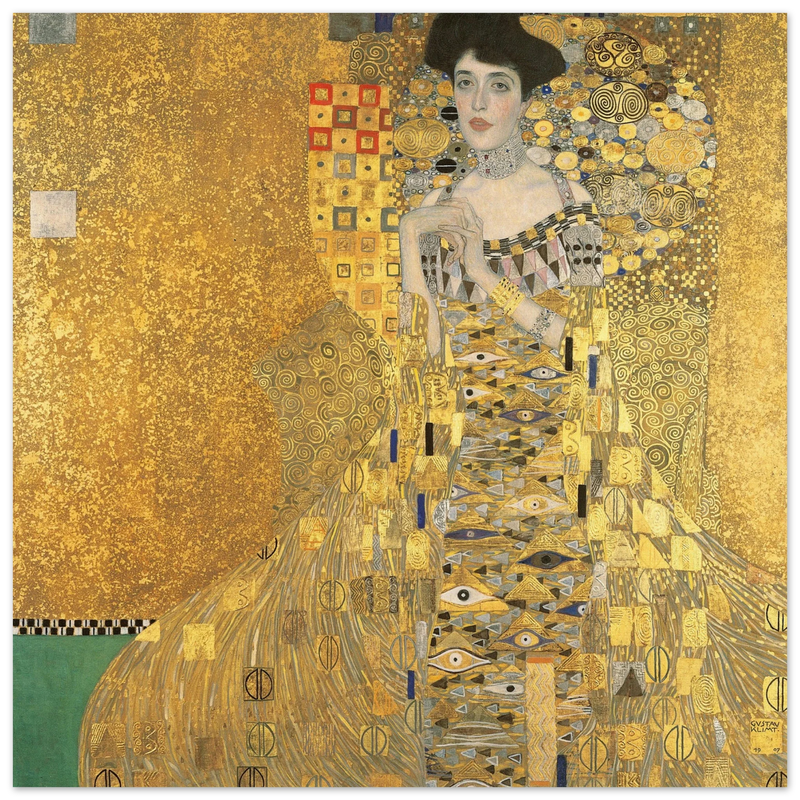 Gustav Klimt Adele Bloch-Bauer I painting.