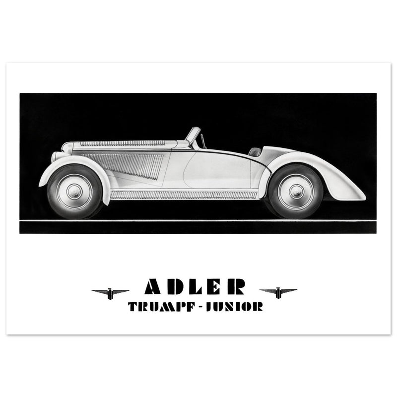 Adler Trumpf Junior Sport roadster vintage car