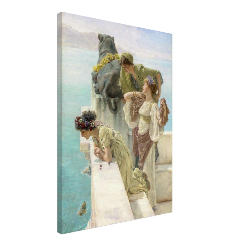 A Coign of Vantage by Sir Lawrence Alma Tadema painting.