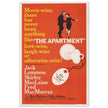 Billy Wilder The Apartment movie poster.