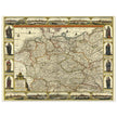 Germaniae nova tabula. Holy Roman Empire by Claes Janszoon Visscher.