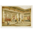 Woman in roman courtyard in Pompeii by D. Capri book project by Fausto and Felice Niccolini.