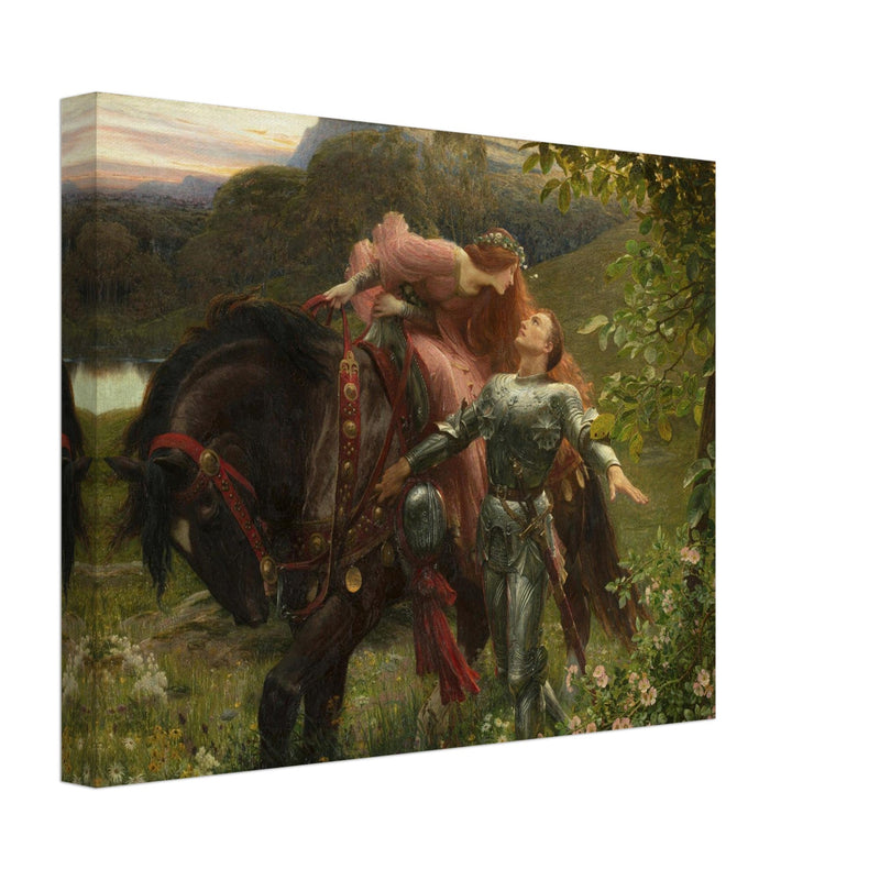 La Belle Dame sans Merci painting by Frank Dicksee