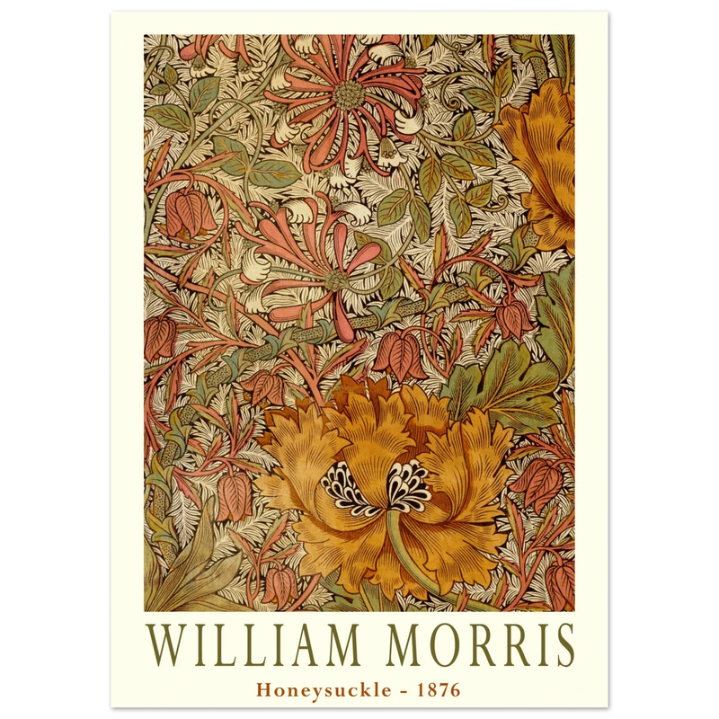 William Morris Honeysuckle 1876.