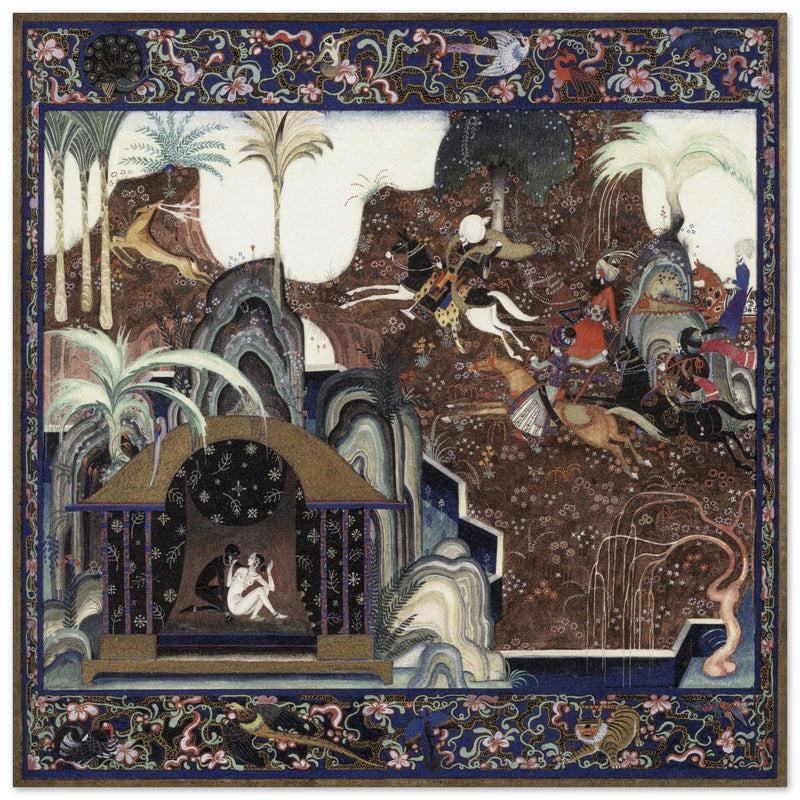 Kay Nielsen One Thousand and One Nights illustration The Tale of the Third Old Man