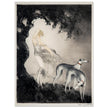 Louis Icart’s Gust of Wind (1925) Woman with her greyhound dogs.