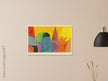 Paul Klee With the Mauve Triangle.
