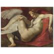 Leda and the Swan after Michelangelo 1530 copy of lost painting.