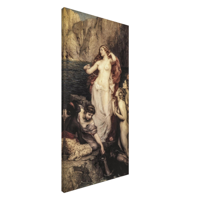 Herber Draper painting The Pearls of Aphrodite