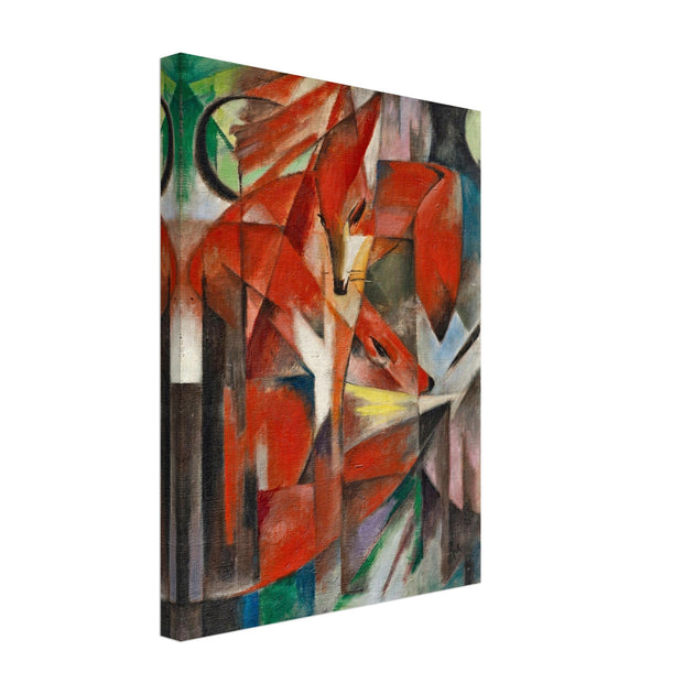 The Foxes Die Füchse painting by Franz Marc