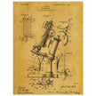 vintage microscope patent by J H Ford.