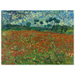 Poppy field by Vincent Van Gogh