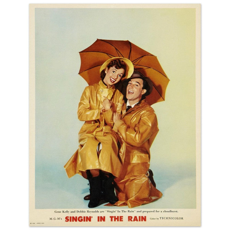 Singin' in the Rain movie poster.