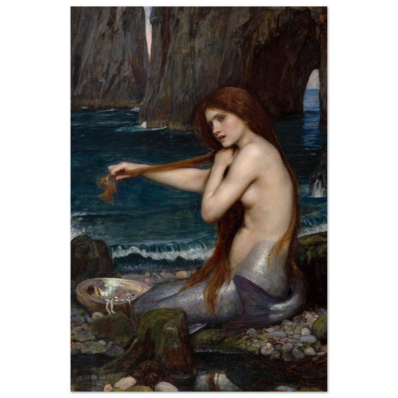 A Mermaid by John William Waterhouse 1900.