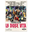 La Dolce Vita hitalian version movie poster.