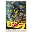 The Man from Planet X movie poster. Vintage film .