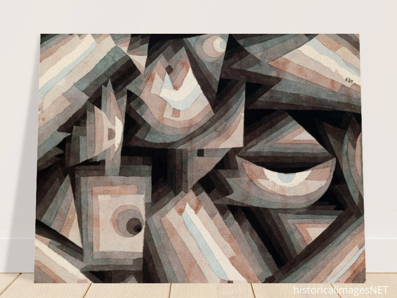 Paul Klee Crystal Gradation.  wallart